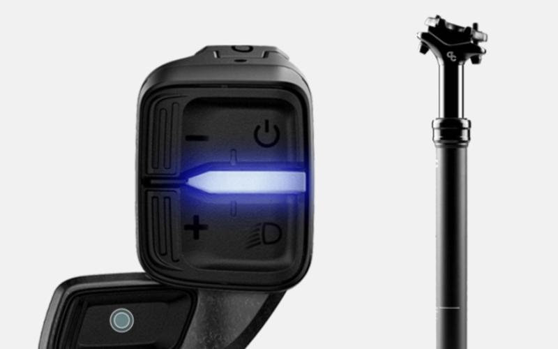 <p>De zadelpen daalt met 20% – waardoor ook je zwaartepunt daalt. Dit geeft je meer controle op steile, technische stukken. De verlaging is volledig instelbaar via de RS-app.</p>
